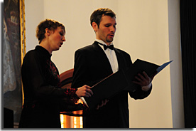 Joanne Calmel (Mezzosopran), Sergej Zinchenko (Bass)